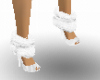 cute white heels
