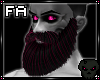 (FA)PVC Beard Pink