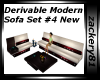 Derv Sofa Set #4 New