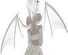 White Succubus Wings