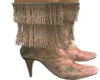 copper fringe boot