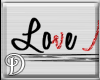 *D*LoveMe heart sticker