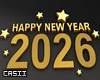 2026 Gold Sign