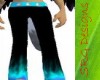 Blue Flame Pants