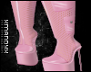 Babydoll Pink Boots