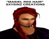 Masiel Red hair - male