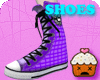 [CS] Purple Sneakers