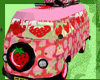 Strawberry Bus VW Van