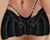 E* Black Mini Skirt RL