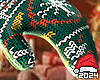 ♛ Xmas Green Gloves.