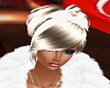 Blondewith White Bow