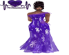 Purple Snowflake Long