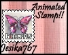 Pink Butterfly Stamp!