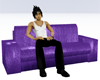 Purple Normal Sofa