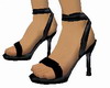 black sexy spike heels