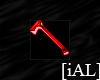 [iAL]Red axe sticker
