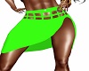 Neon~Green~Skirt