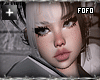 icy nightcore y2k snow leopard edgy doll (fofo fits)