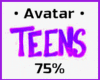 Scaler Teenager 75%