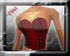 !HM! Red Holiday Corset