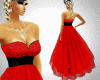 *K* Red Long Dress
