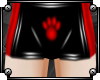 {Aki} Red Neko Shorts