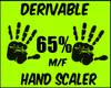 {J} 65% Hand Scaler
