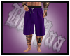 Purple Shorts & Tats
