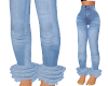Light Skinny Flare Jeans