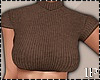 Brown Autumn Wool Top