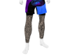 *VERS@CE P/B/Blue Shorts