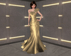 Gold Flowers Gown