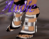 Andies Funky Black Heels