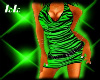 !KK GREEN ZEBRA DRESS 1