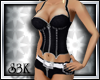 [S3K]DaisyShortSuit Blk