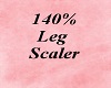140% Leg Scaler