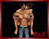 Sexy Piggyback Kiss