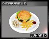 (L:Burger N Fries Dinner