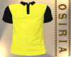 Polo Shirt Black-Yellow