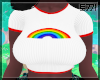 T|Retro Rainbow Top