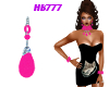 HB777 DP Earrings Pink