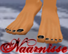 (NA) Black Dainty Feet