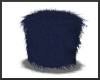 Blue Fuzzy Stool 2