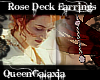  [QG]Rose Deck Earrings