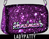 Purple Bling Purse