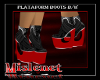 Plataform Boots Red/Blac