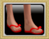 (AL)Nai Flip Flops Red