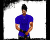 male tee blue