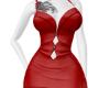 red tattoo dress