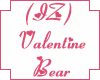(IZ) Valentine Bear